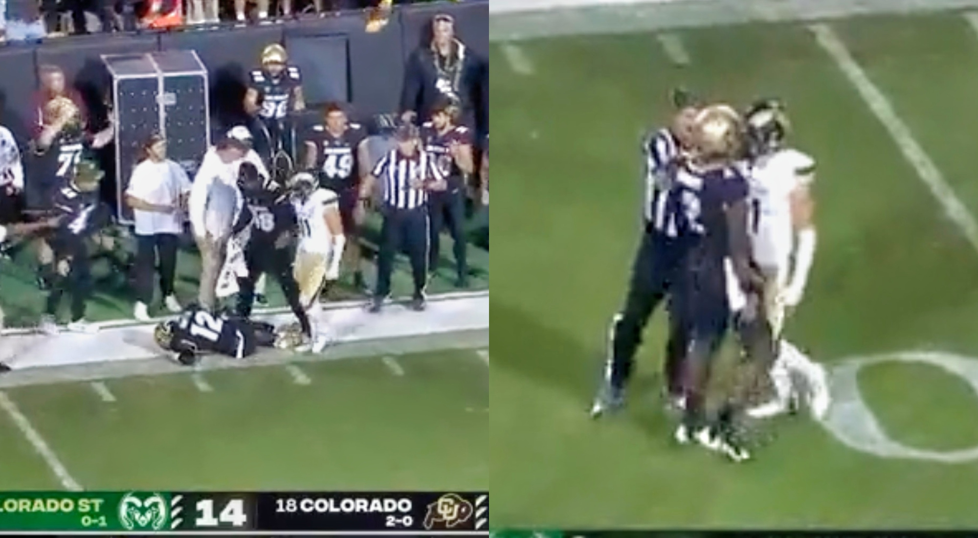 Colorado's Travis Hunter Destroyed With Dirty Late Hit (VIDEO)