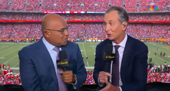 Cris Collinsworth Annoyed Fans During Chiefs-Lions Game