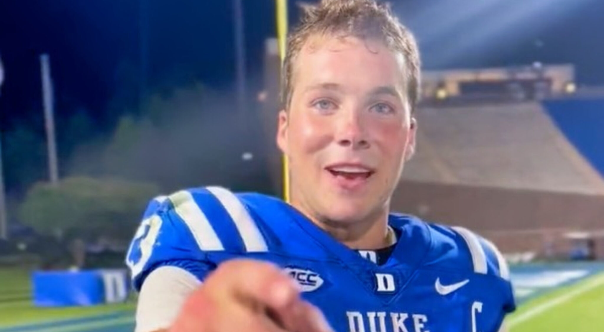 Duke Quarterback Begged For Special Request From Professor