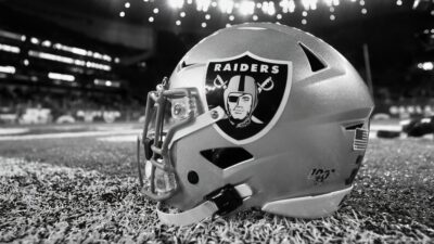 Raiders helmet