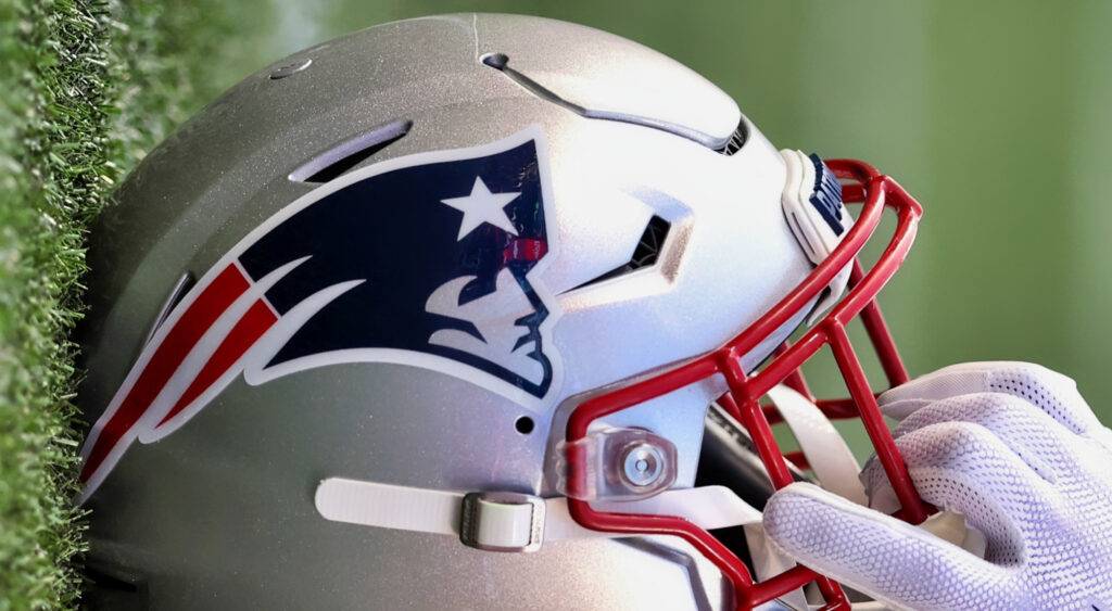 Patriots helmet