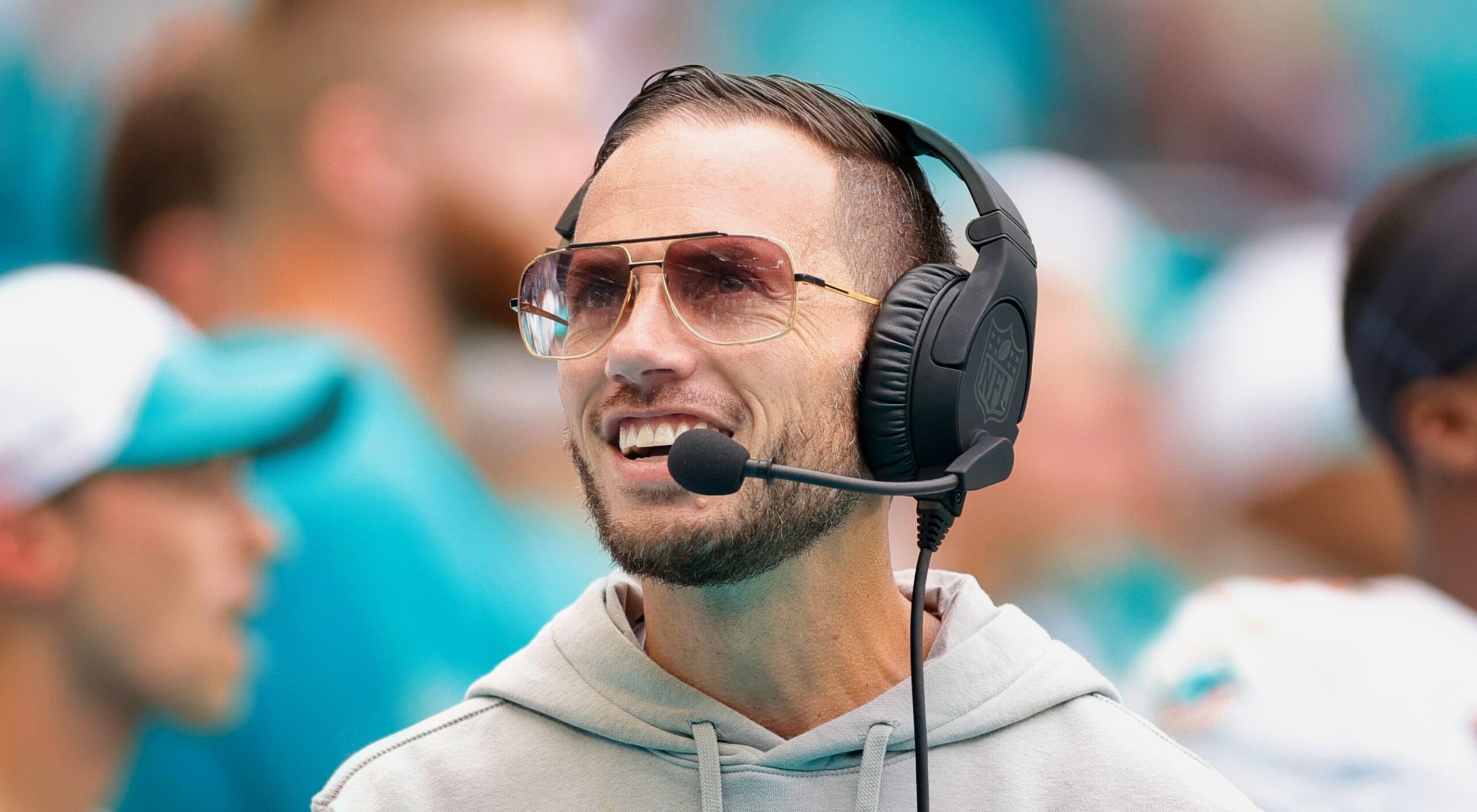 Miami Dolphins coach Mike McDaniel is full of style, swag