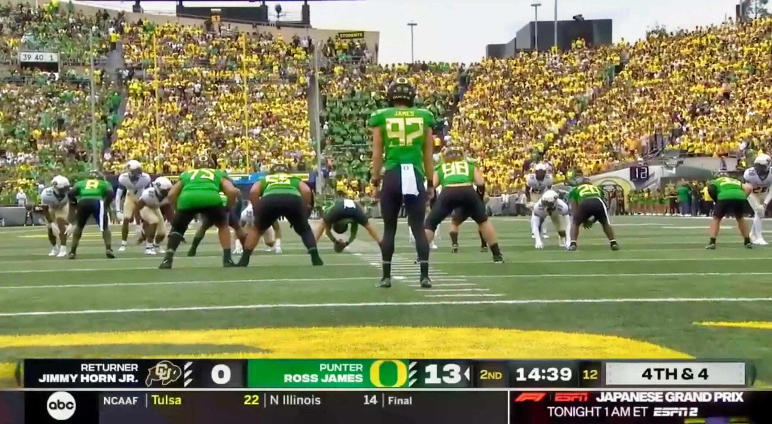 Oregon Torches Colorado With Awesome Fake Punt (VIDEO)