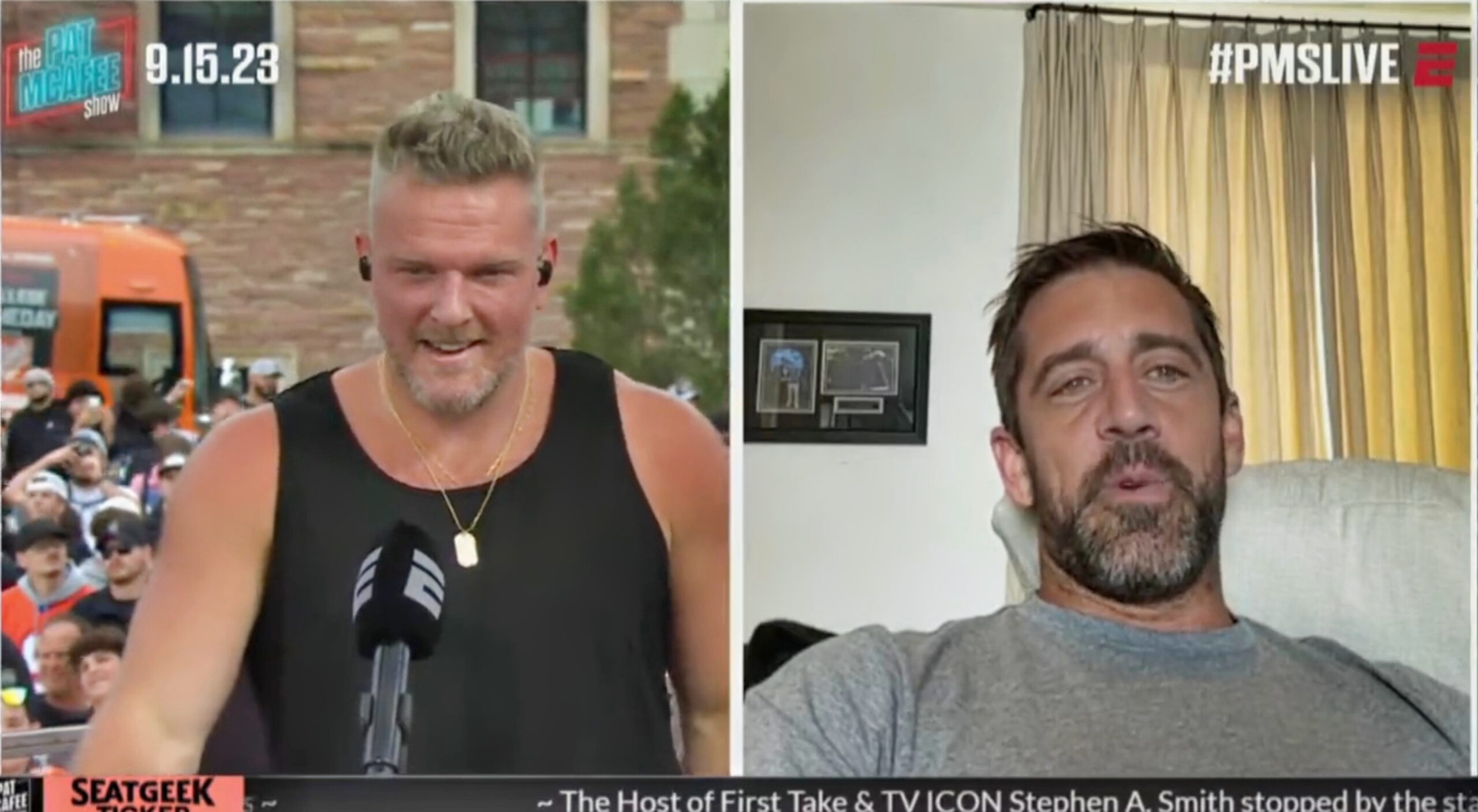 How To Watch the Pat McAfee Show and Aaron Rodgers' Appearance on