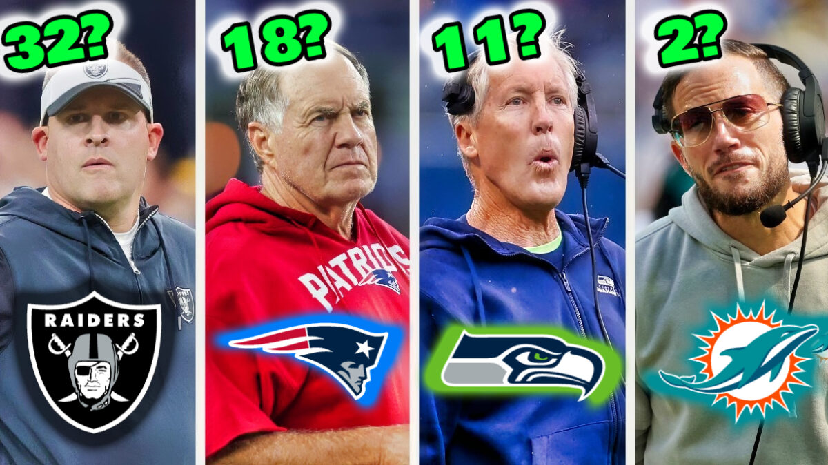 2023 NFL Head Coach Rankings, All 32 Teams