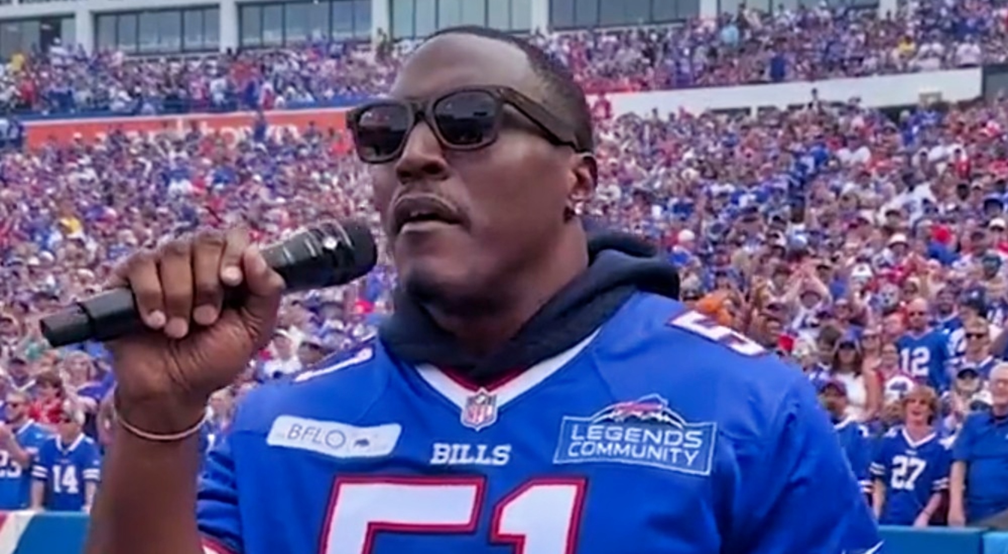 Bills great Takeo Spikes needles team over seating placement for game vs  Raiders