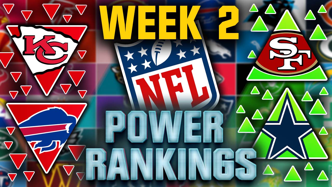 NFL Power Rankings Week 2