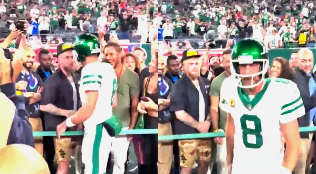 aaron rodgers greeting jake paul