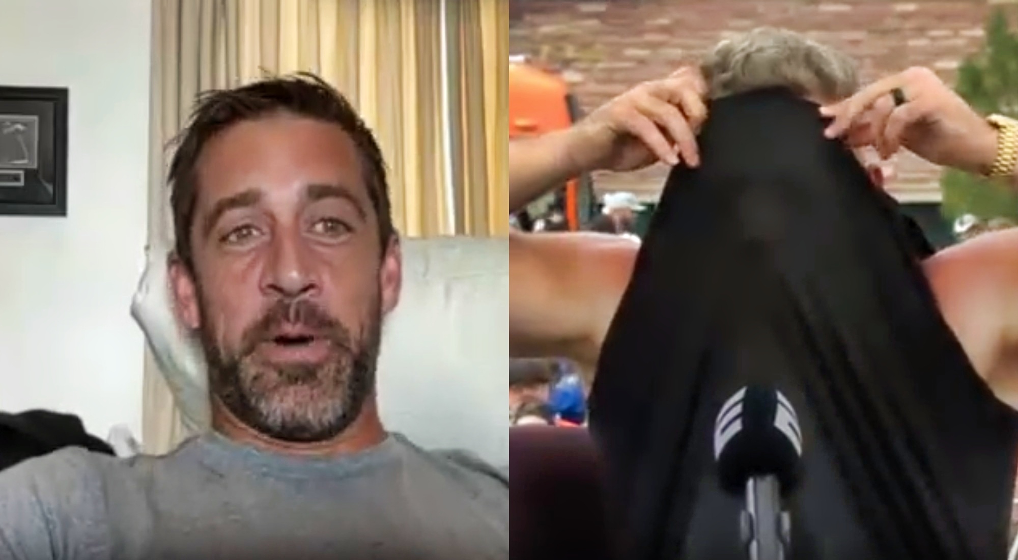 Aaron Rodgers takes shot at Keith Olbermann in Pat McAfee appearance