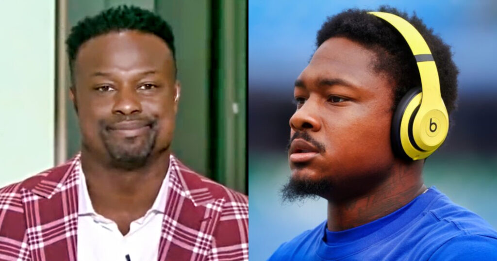 Bart Scott and Stefon Diggs