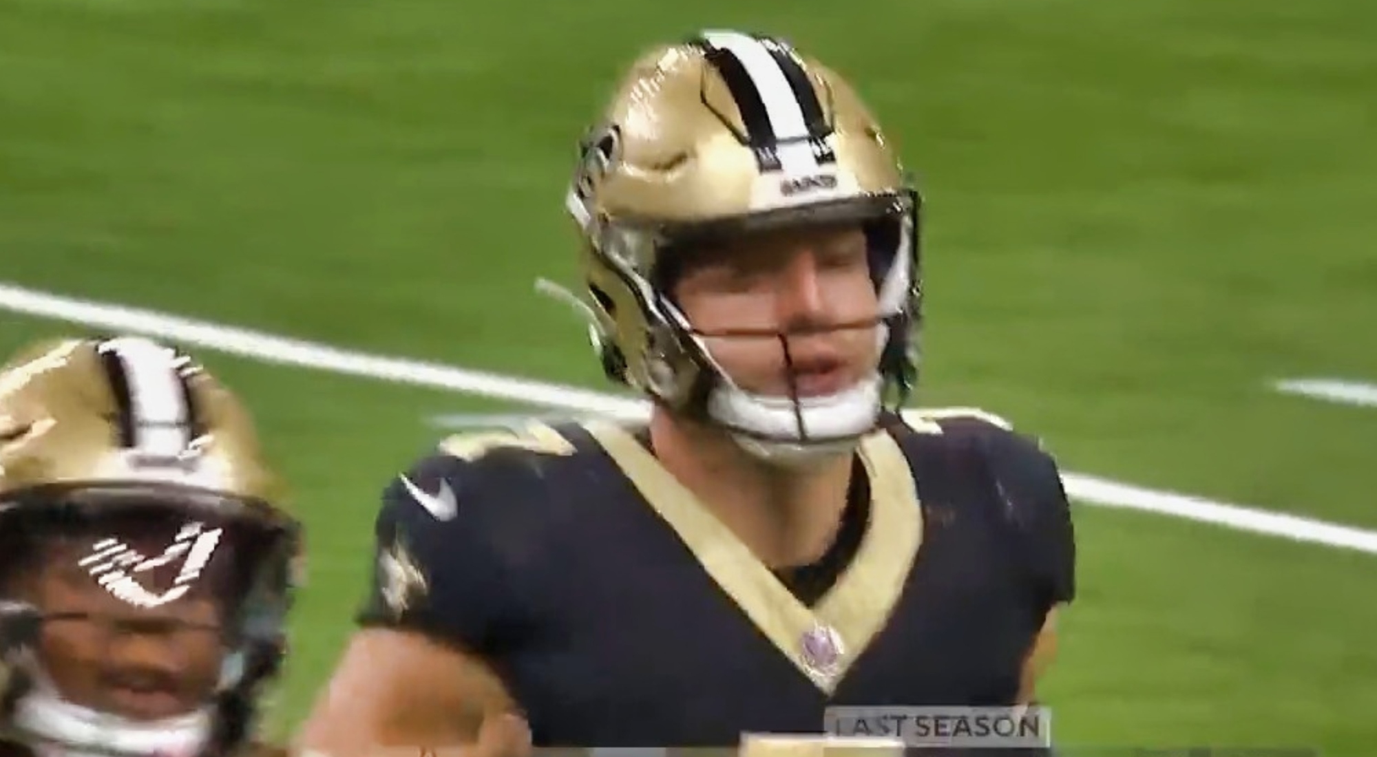 The Saints just changed Taysom Hill's position listing from TE to QB