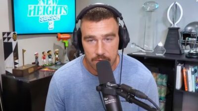 Travis Kelce on podcast