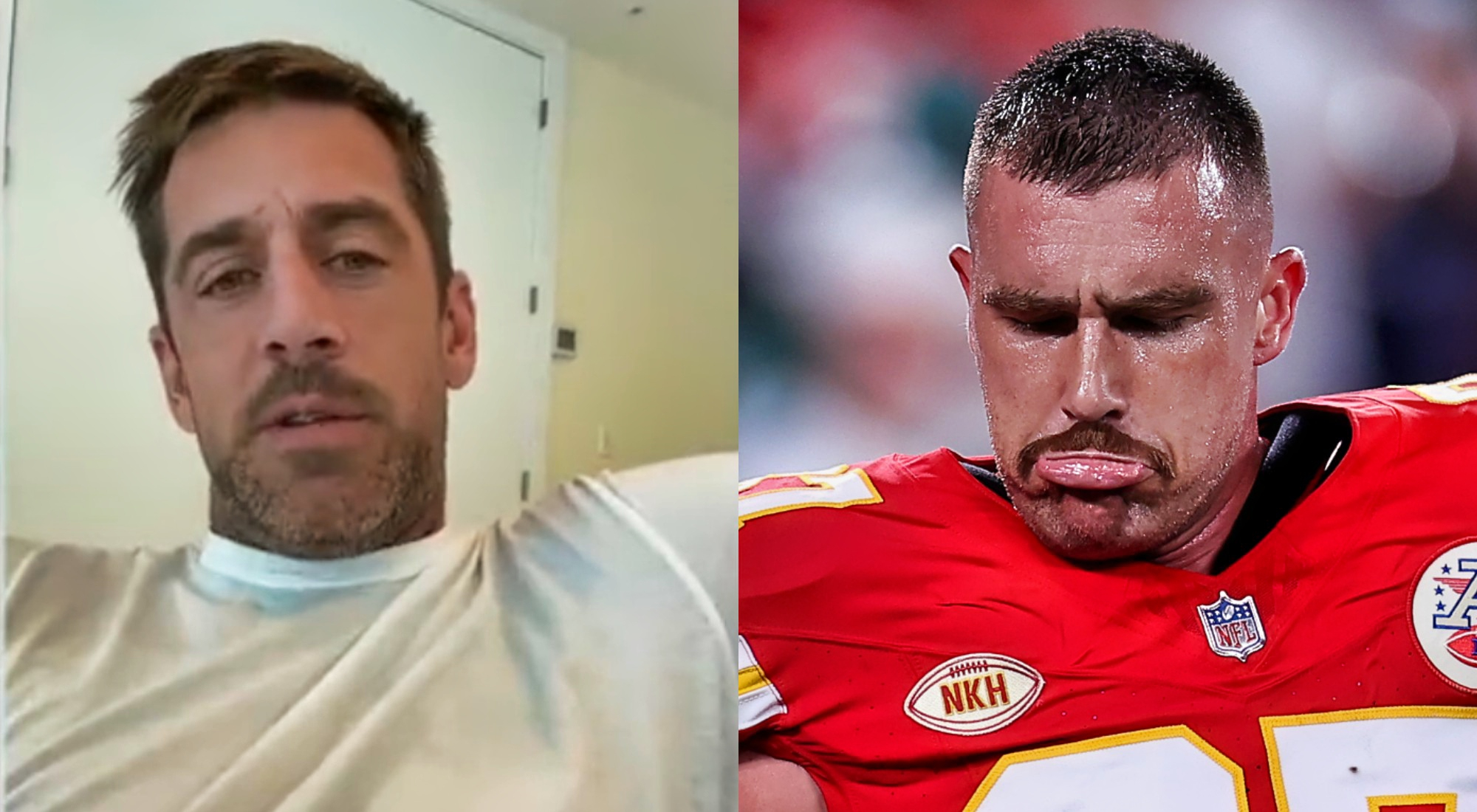 Aaron Rodgers Branded A Hypocrite Over Travis Kelce Nickname