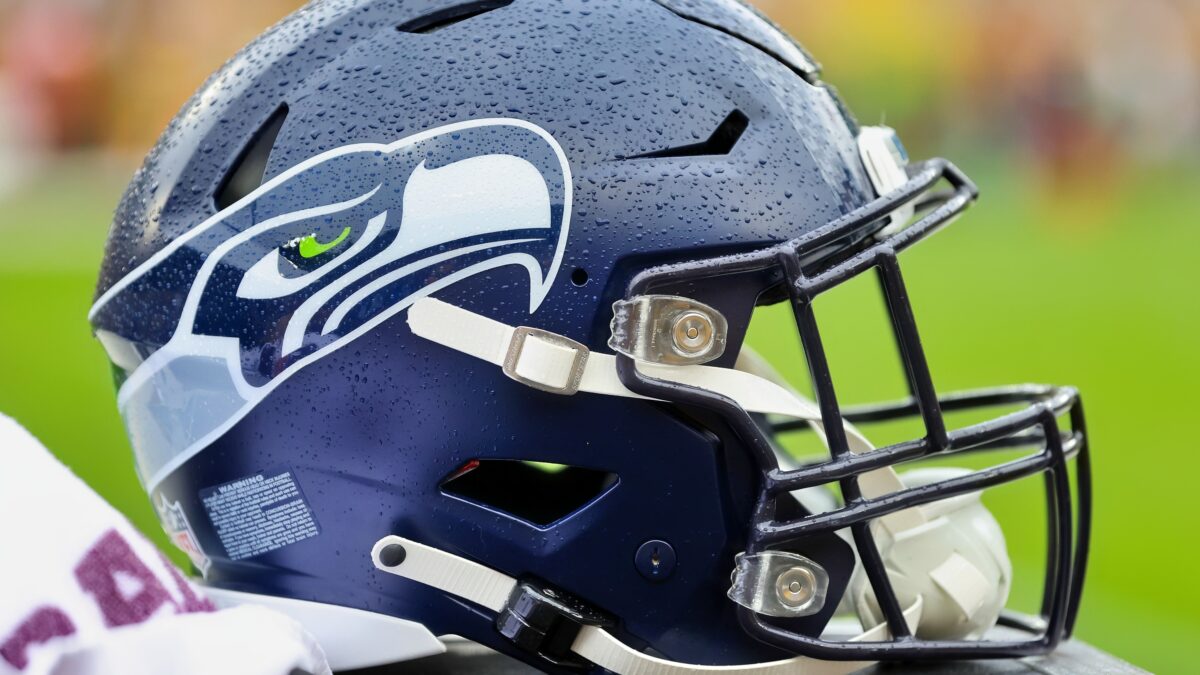 Seahawks helmet