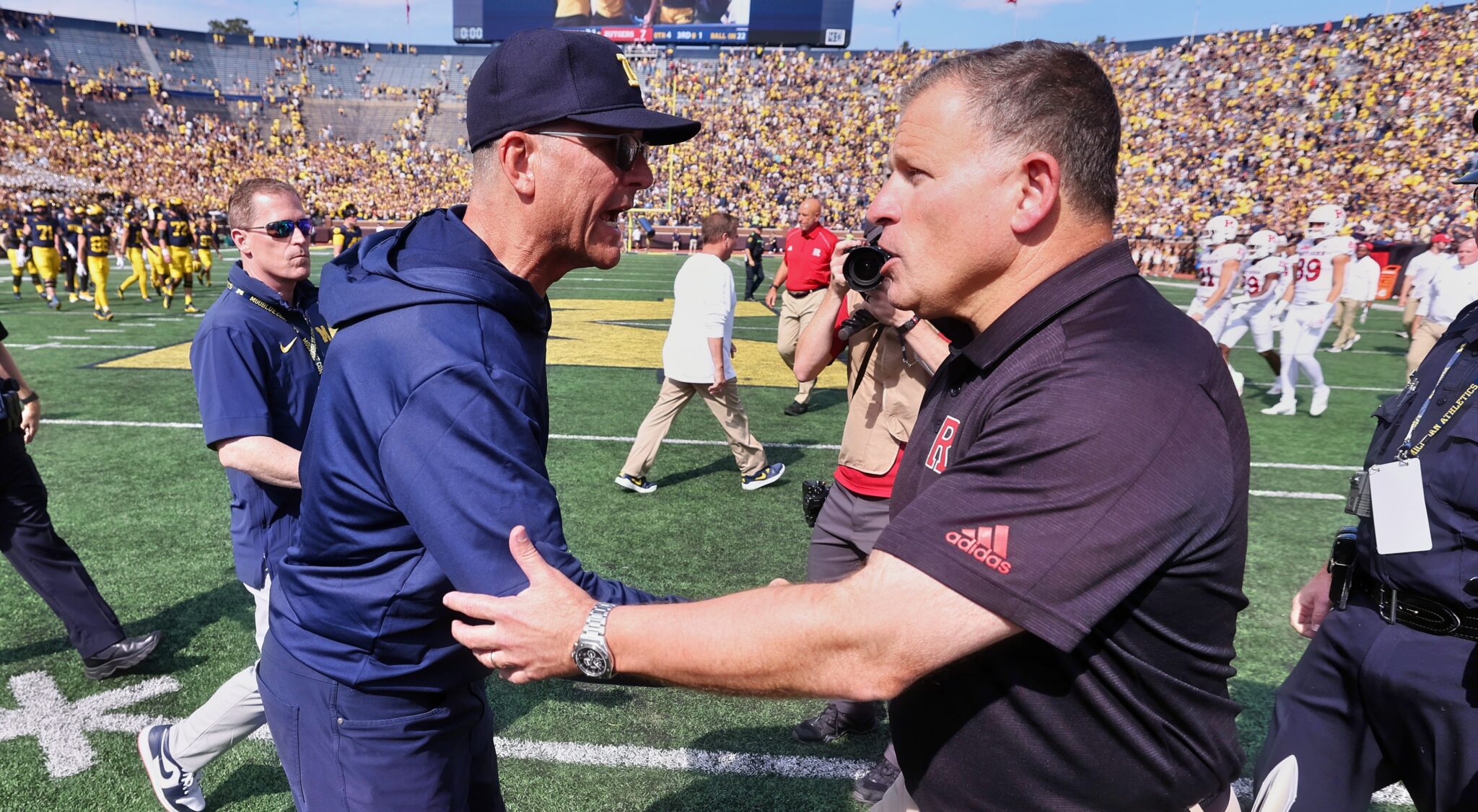 Rutgers Coach Greg Schiano Accused Michigan Of Stealing Signs