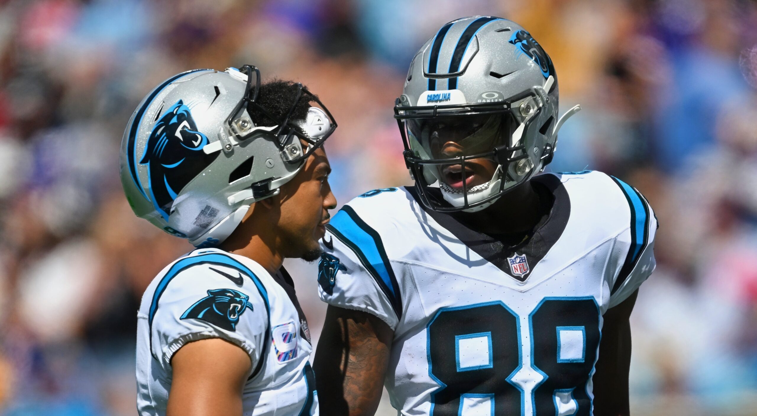 Carolina Panthers WR touted as potential in-season trade target for AFC  juggernaut