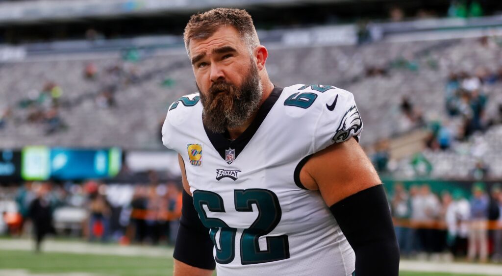 Jason Kelce in uniform