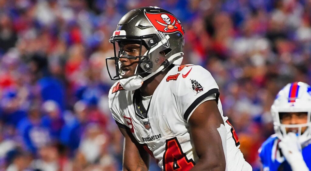 Chris Godwin of Tampa Bay Buccaneers making a catch.