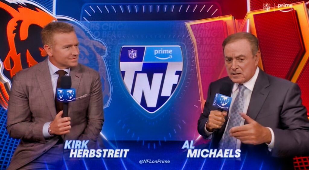 Al Michaels, Kirk Herbstreit to call 's Thursday Night