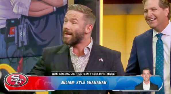 Julian Edelman Reveals HIlarious Kyle Shanahan Bathroom Story