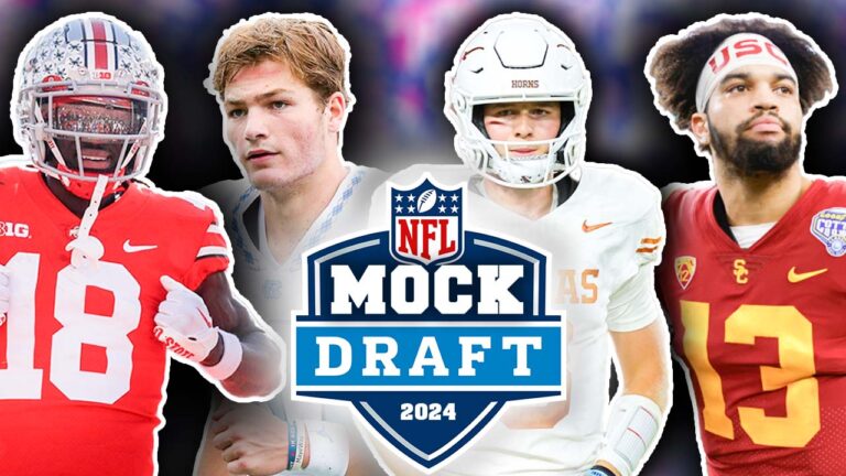 The OFFICIAL 2024 NFL First-Round Mock Draft