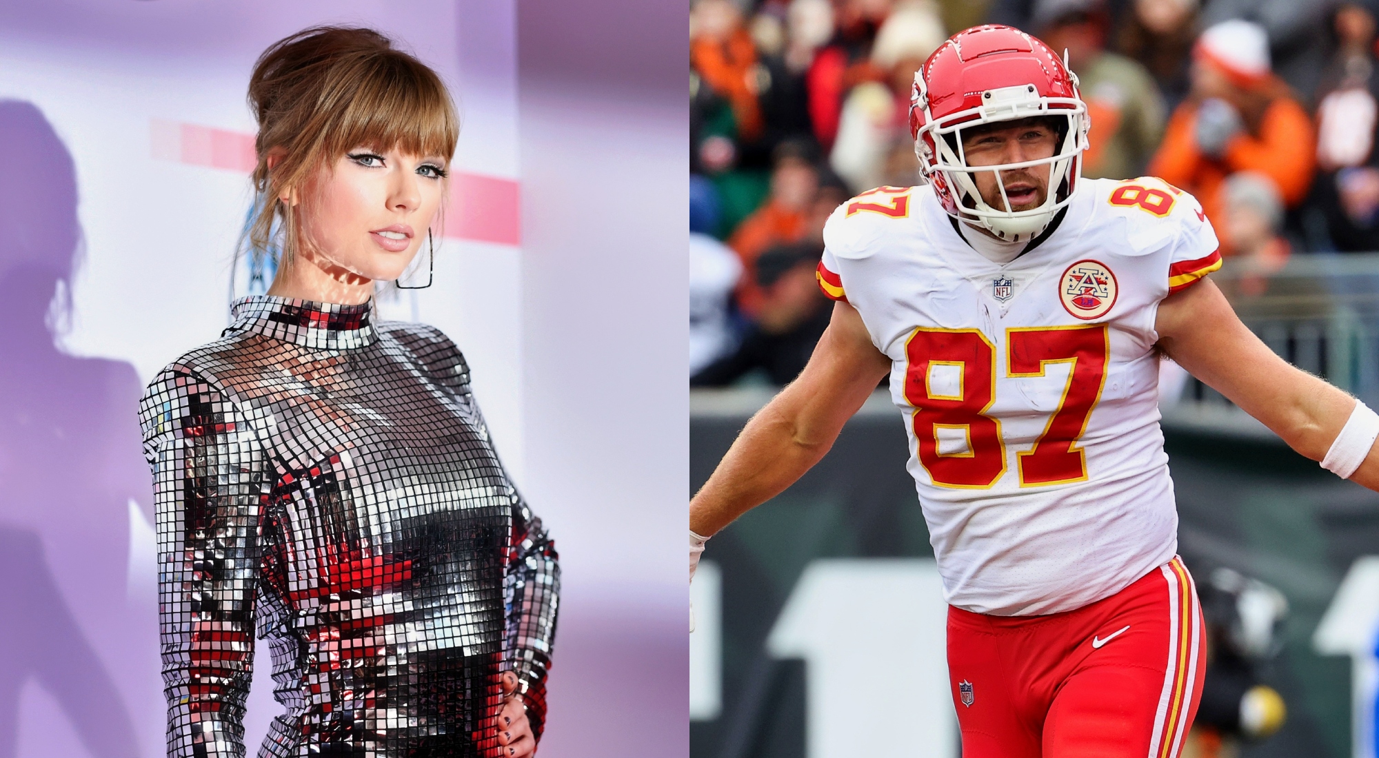 Taylor Swift in Travis Kelce's Suite at Chiefs-Bears Game – Billboard