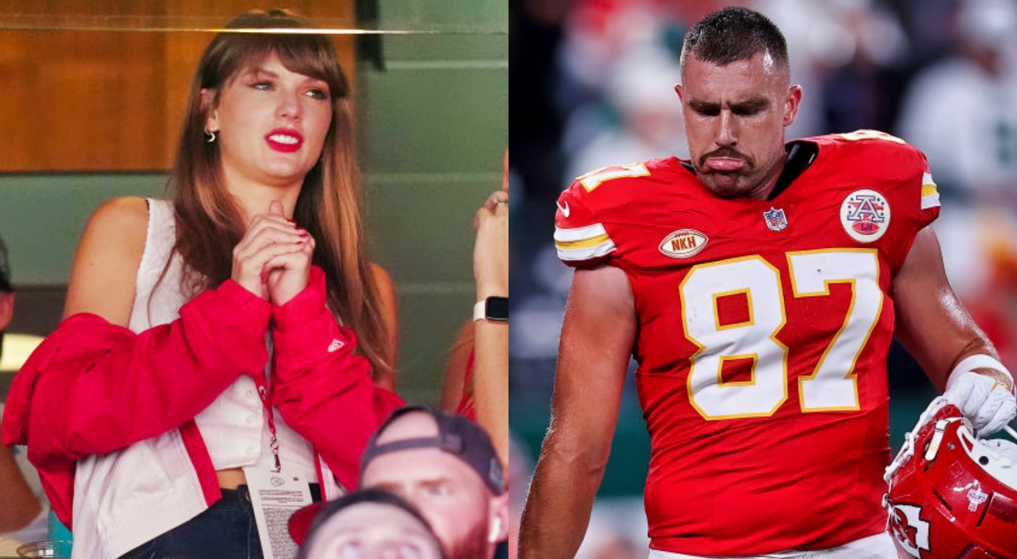 Taylor Swift fans getting into Chiefs NFL football, Travis Kelce