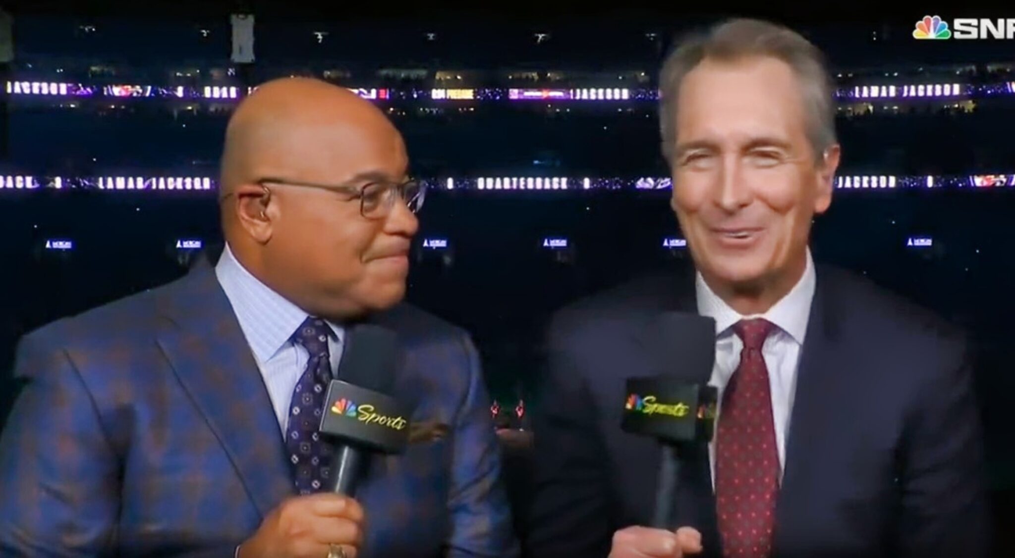 Cris Collinsworth And Mike Tirico Spoke Another Language