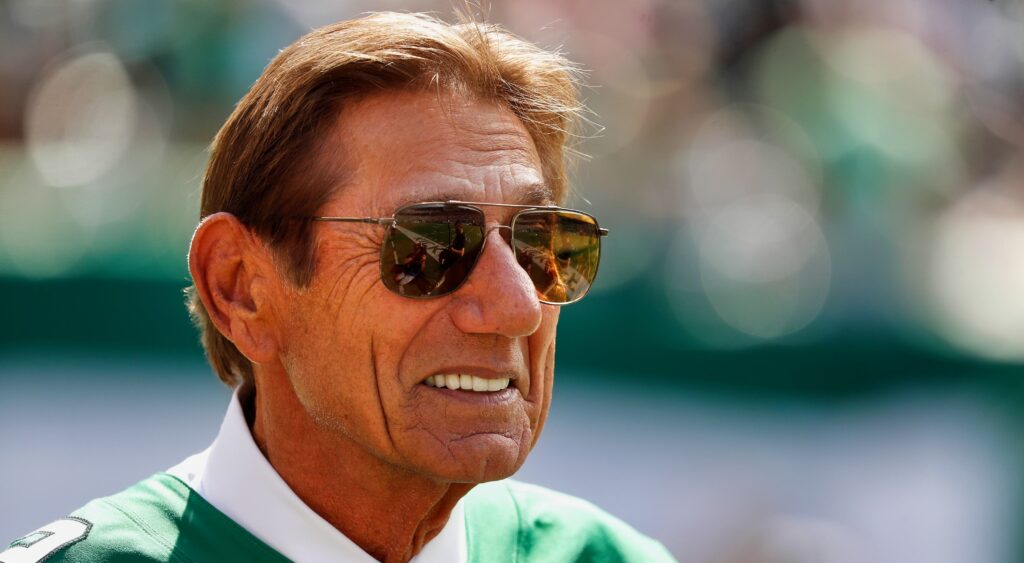 Joe Namath in sunglasses