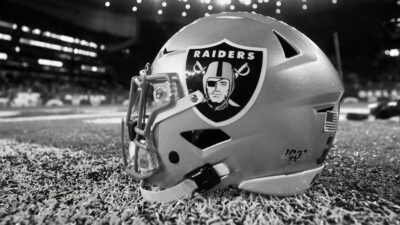 Raiders helmet