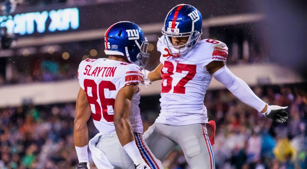 Darius Slayton and Sterling Shepard