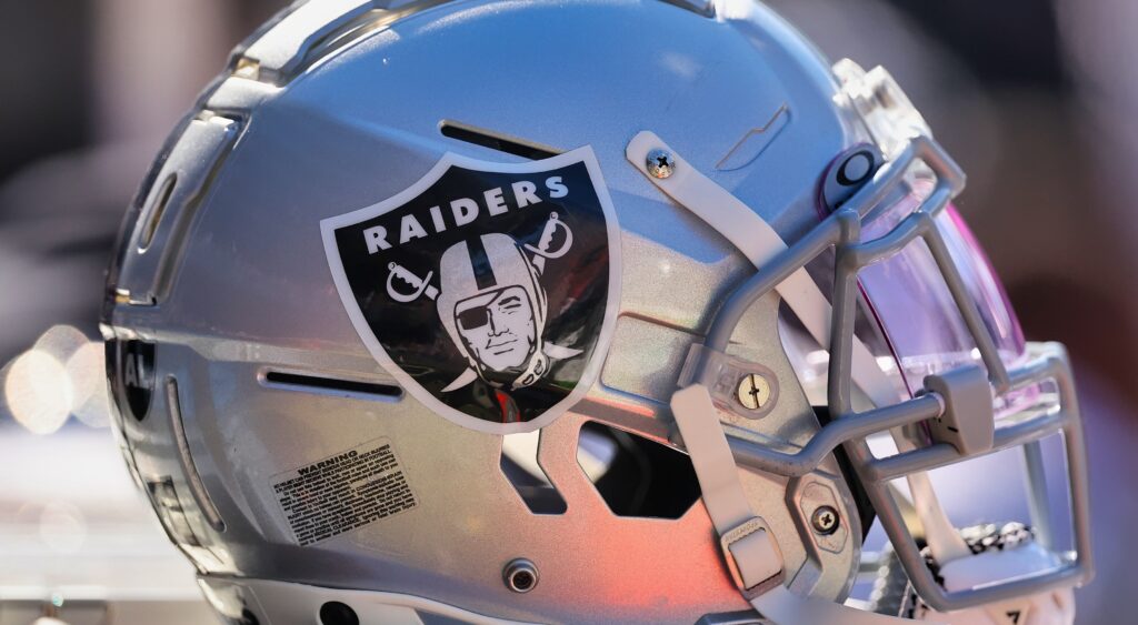 Raiders helmet