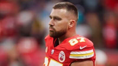 Travis Kelce in uniform