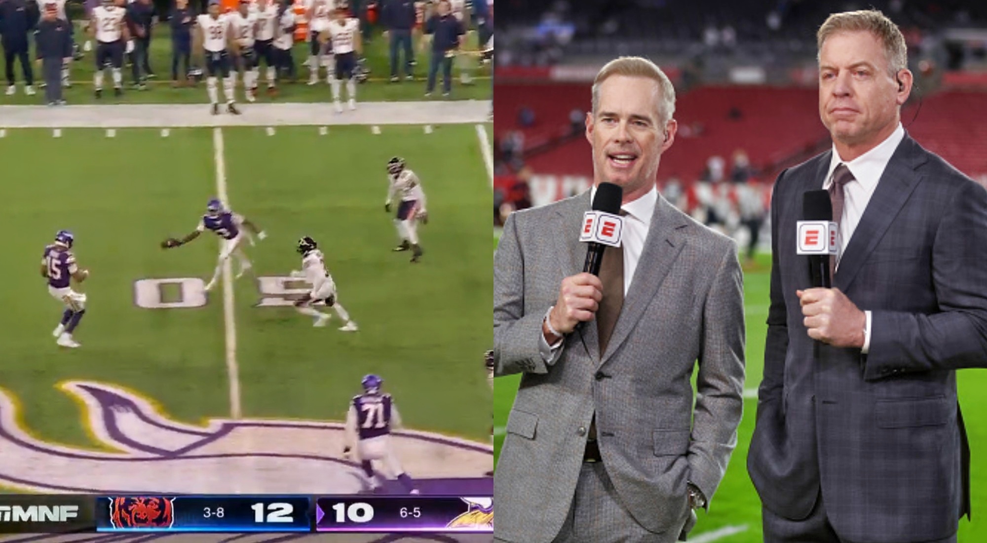 Joe Buck And Troy Aikman Relieved When MNF Game Ended