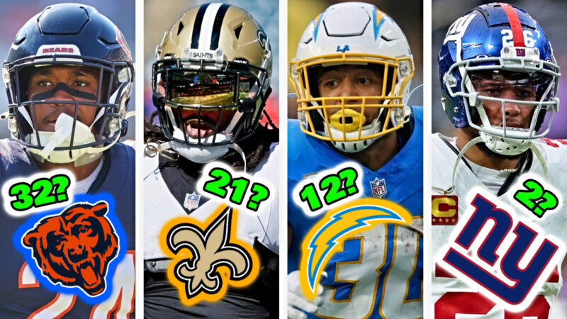 Power Ranking All 32 NFL Teams Running Backs After Week 11