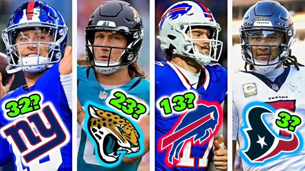 Ranking All 32 NFL Teams QBS WORST To FIRST Week 10