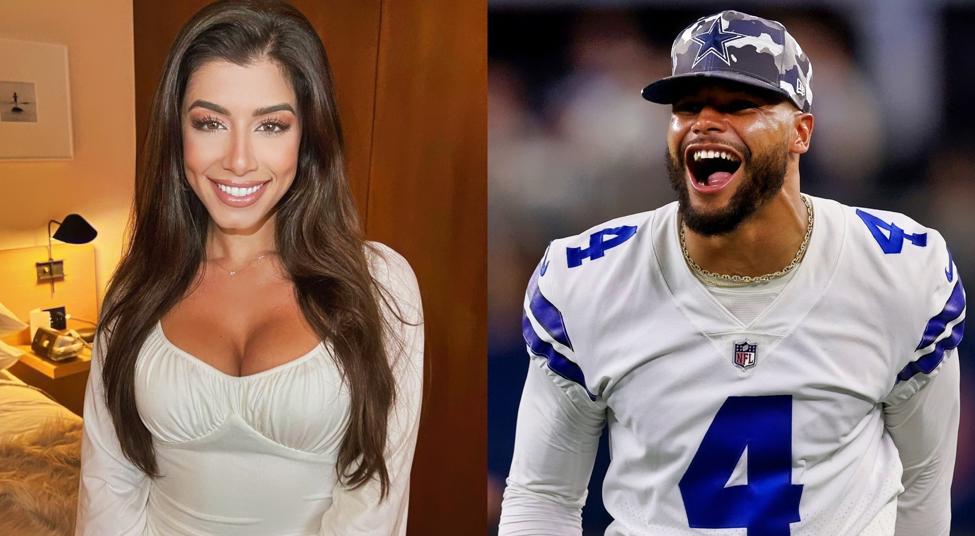 Dak Prescott's Girlfriend Announces She's Pregnant