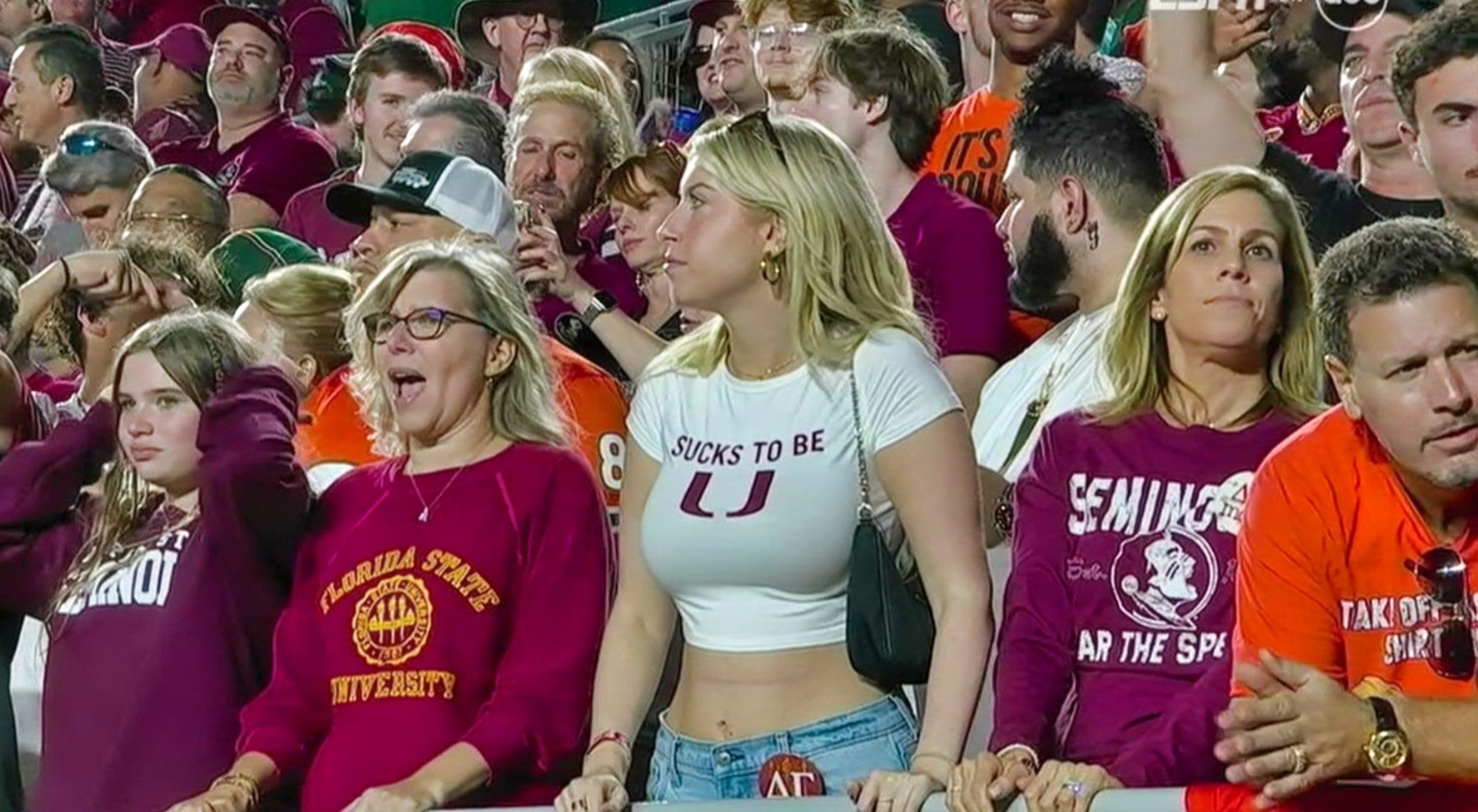 Fan Went Viral At Miami vs. Florida State Game