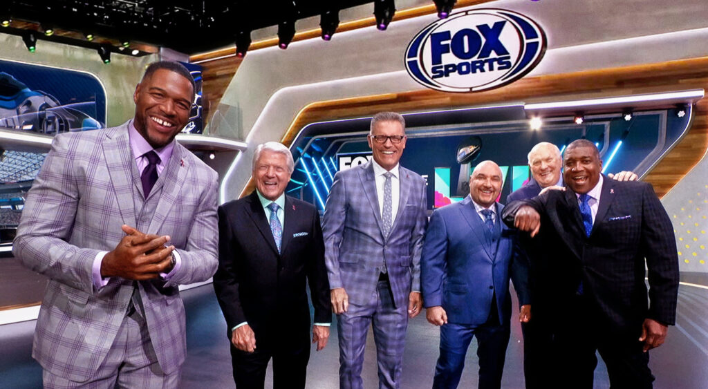 NFL FOX Sunday crew.