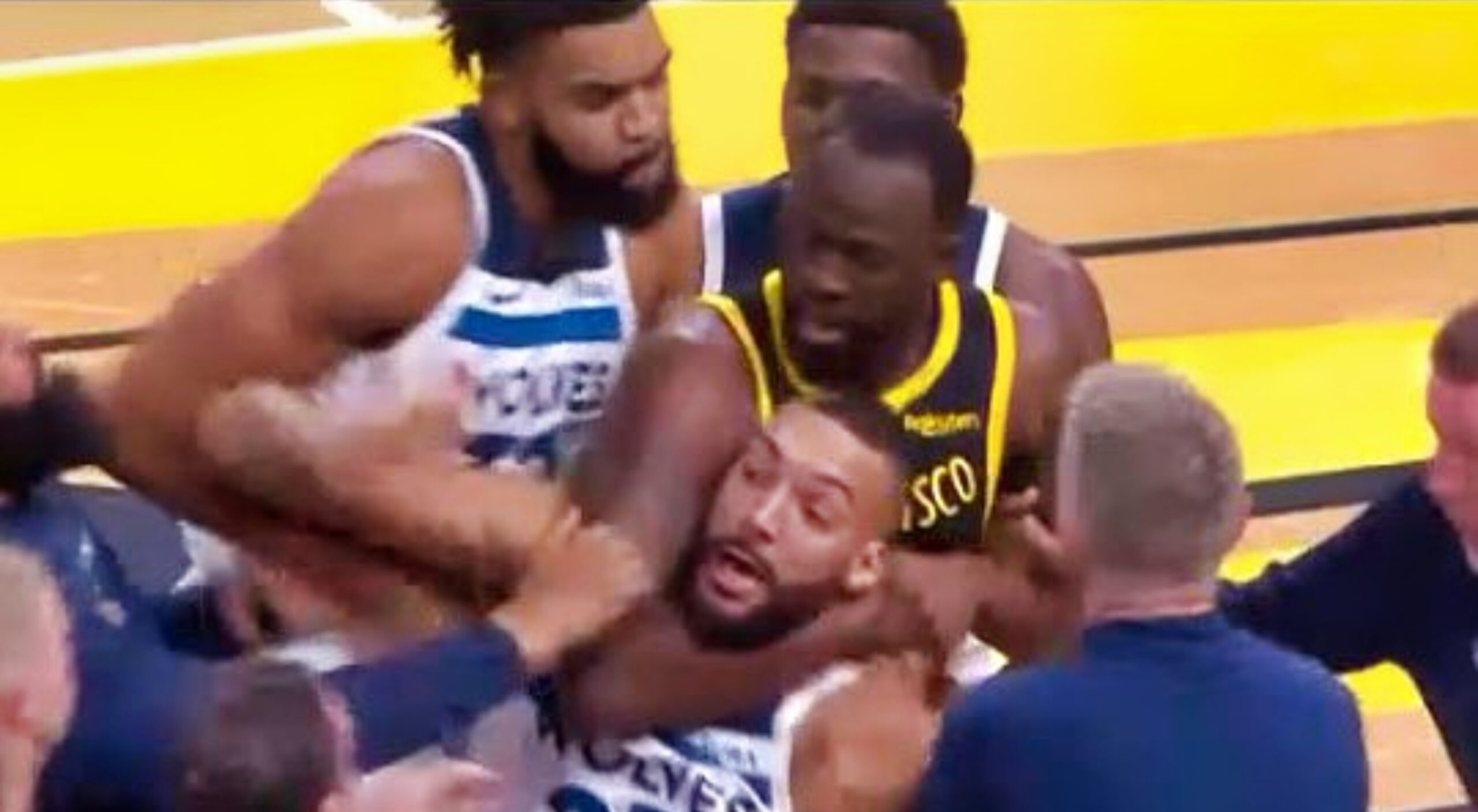 Draymond Green Ejected After Putting Rudy Gobert In Chokehold