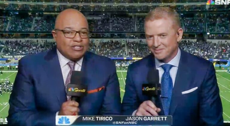 Jason Garrett Disliked During Sunday Night Football Broadcast