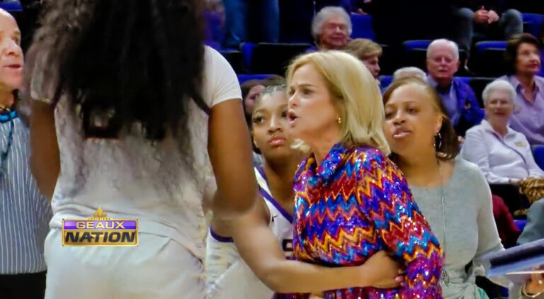 Angel Reese Had Hilarious Reaction To Kim Mulkey's Ejection