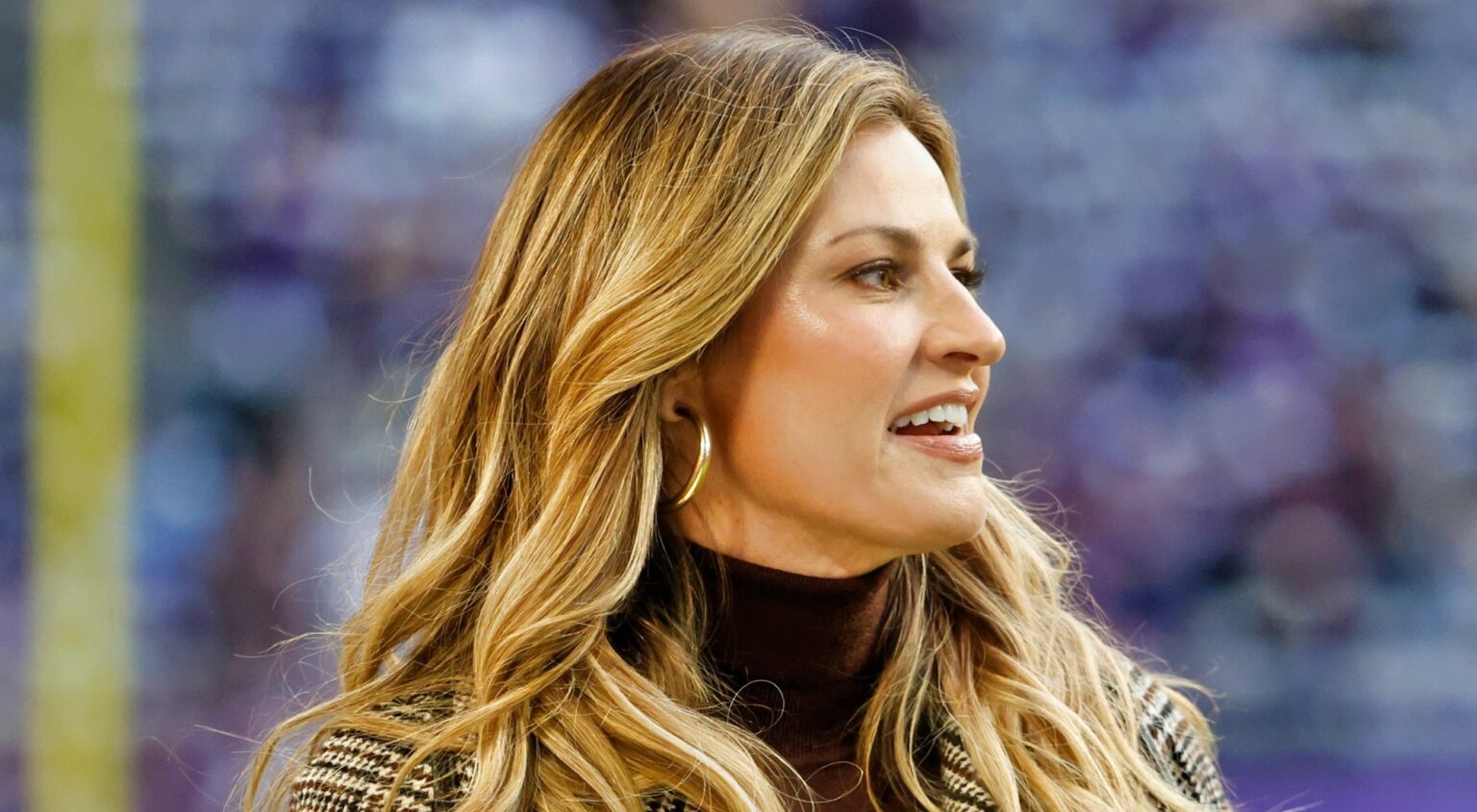 Erin Andrews’ Photo From 49ers-Eagles Game Causes Major Stir