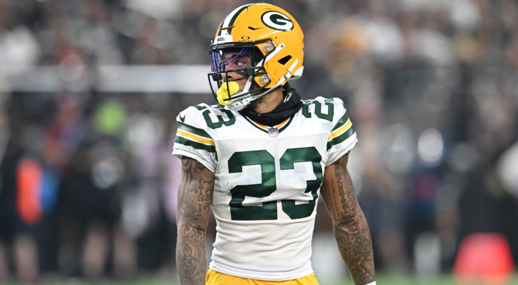 Jaire Alexander in uniform