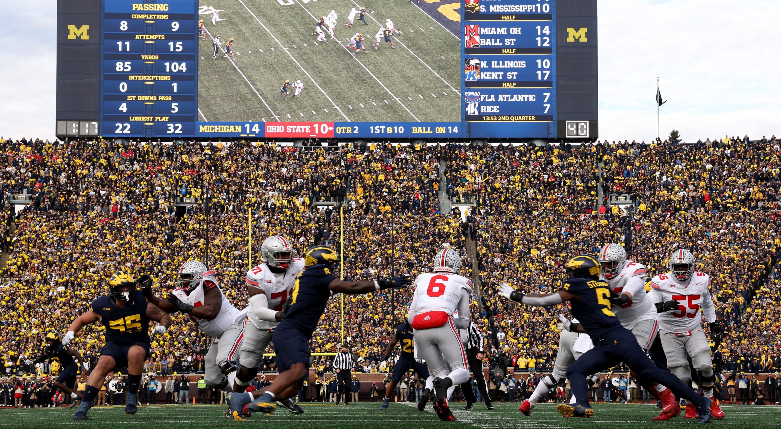 Ohio State Player Still Crying About Controversial Call Vs. Michigan