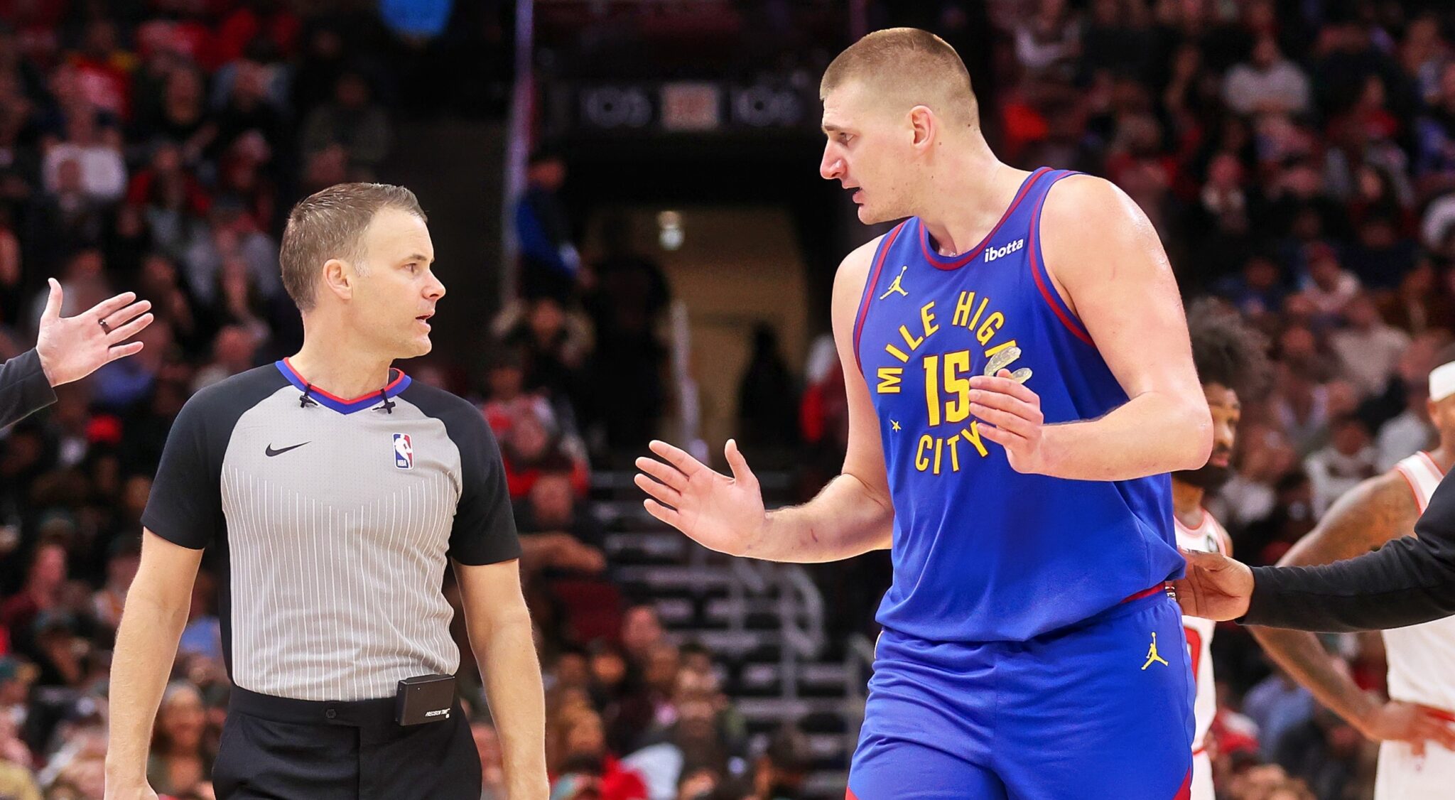 NBA Fans Think Bulls-Nuggets "Rigged" After Nikola Jokic Ejection