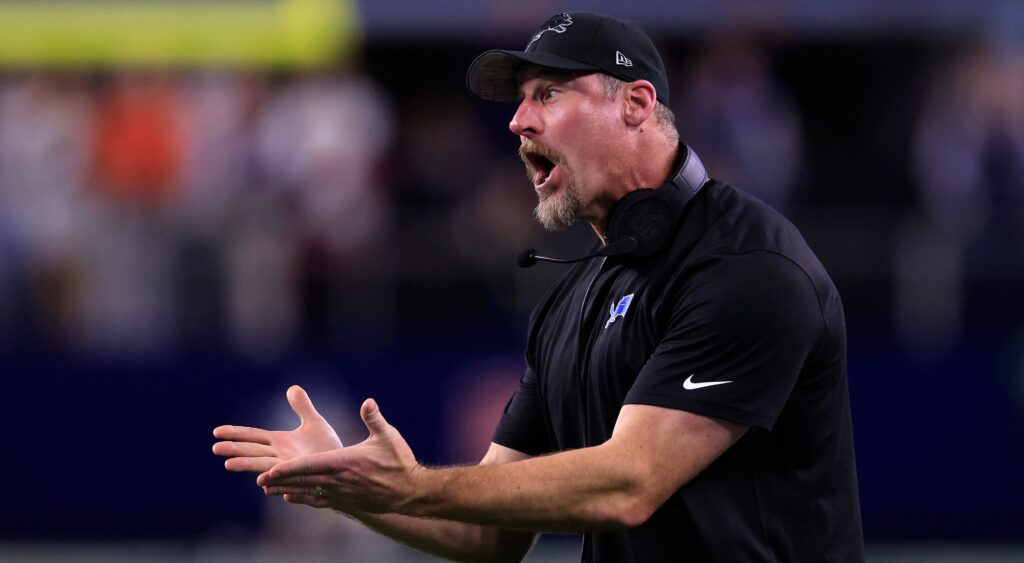 dan campbell screaming