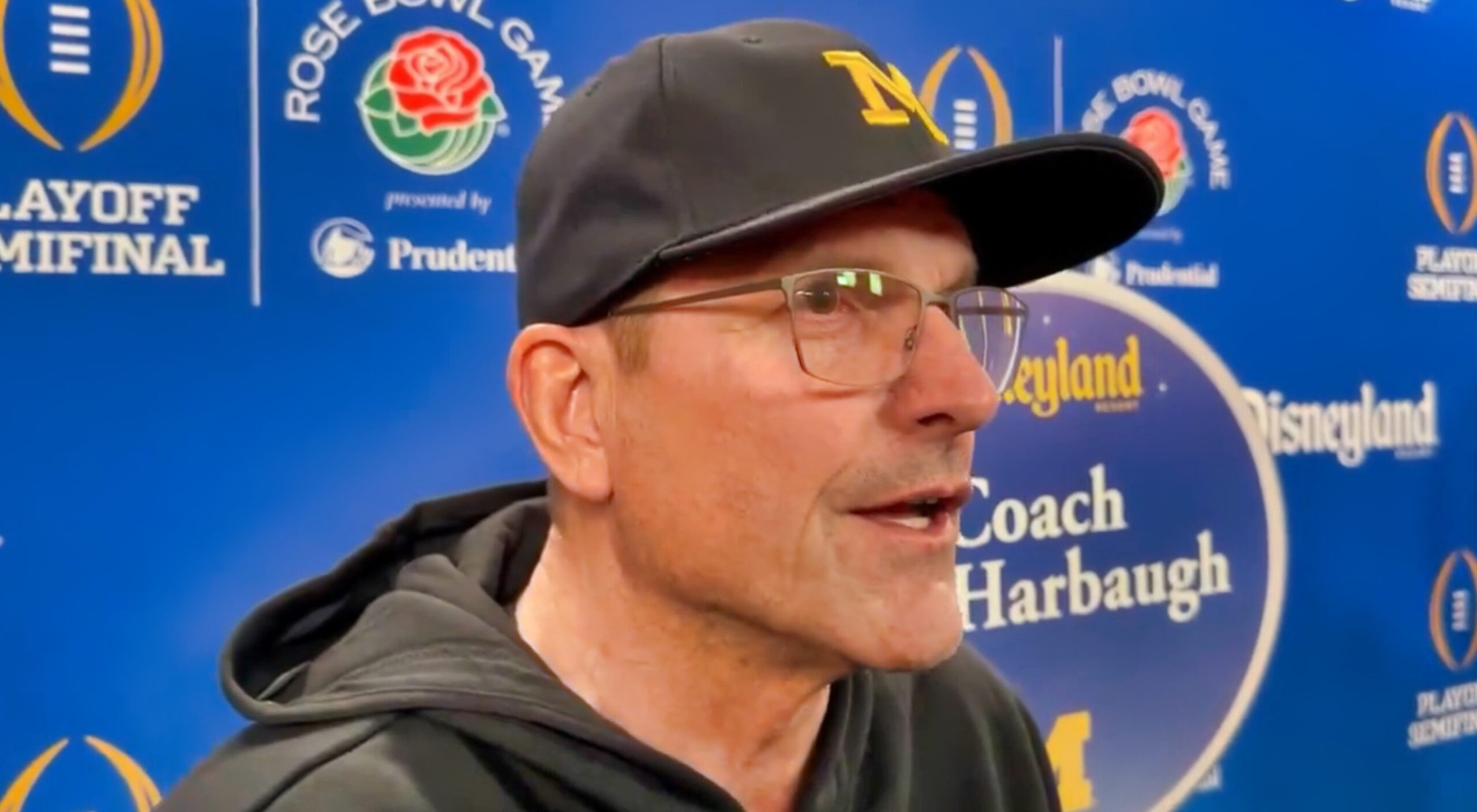 Michigan HC Jim Harbaugh Addresses Chargers Rumors