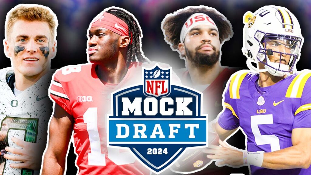 2024 NFL FirstRound Mock Draft For All 32 Picks (Bowl Season)