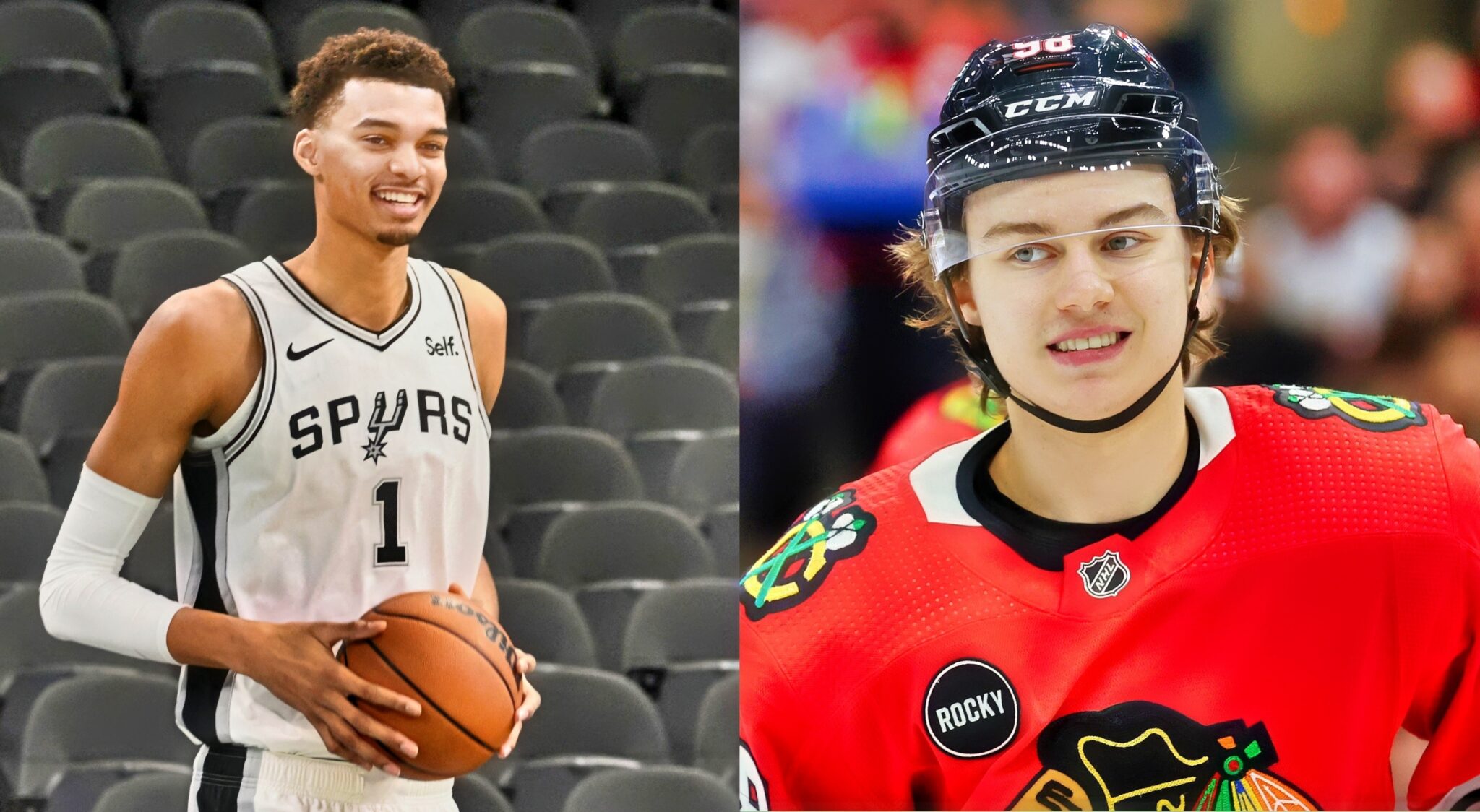 Fans Loving Victor Wembanyama & Connor Bedard Jersey Swap